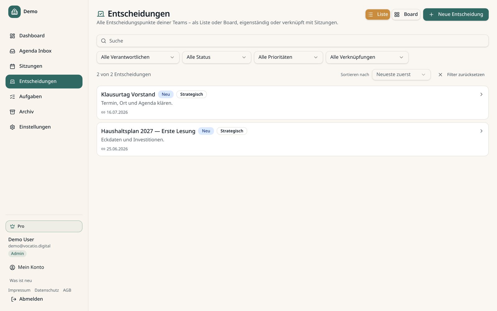 Nichts geht verloren